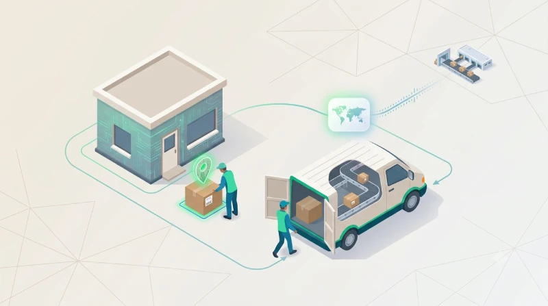 Book shipments through the platform, with pickup handled from your business location