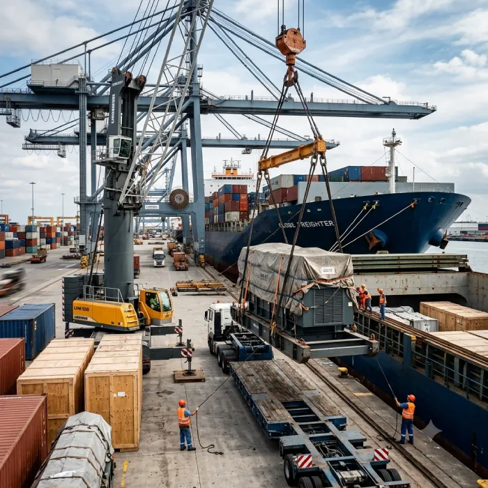 Cargo services for heavier and larger shipments that fall outside standard courier limits