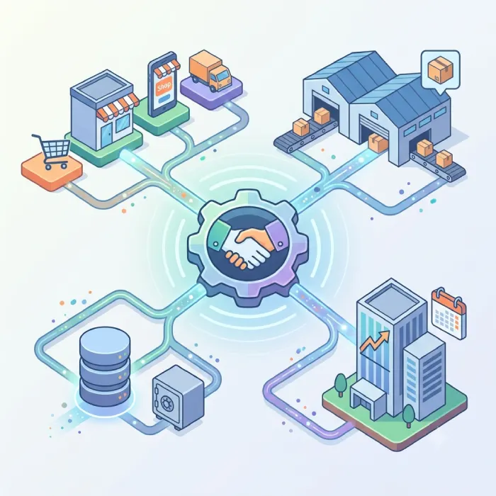 Ecommerce channel integration that connects directly with a business's existing sales platforms